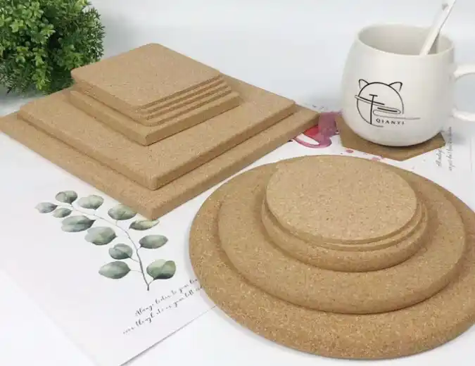 custom cork-coasters