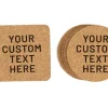 custom cork coasters