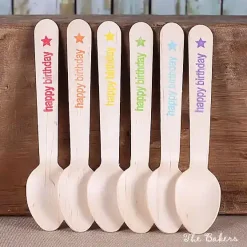 personalized wooden spoon